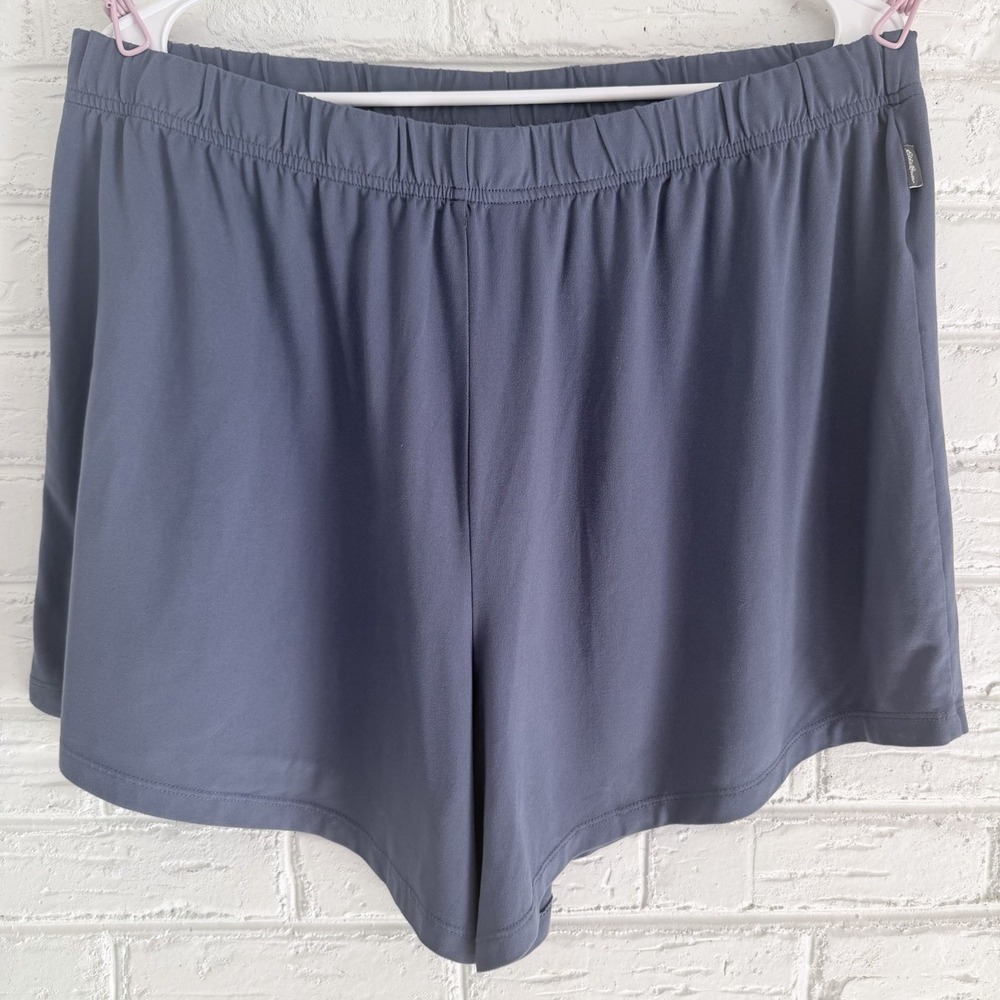 Eddie Bauer Sleepwear Shorts Womens Extra Large Blue ‎ Lounge Pajama